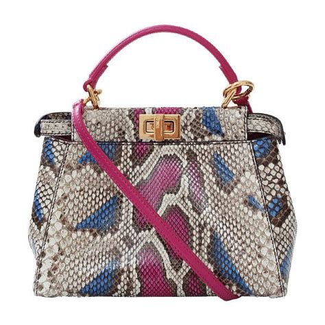 fendi silvana bag in pitone vestiare|Women's Luxury Bags & Designer Handbags .